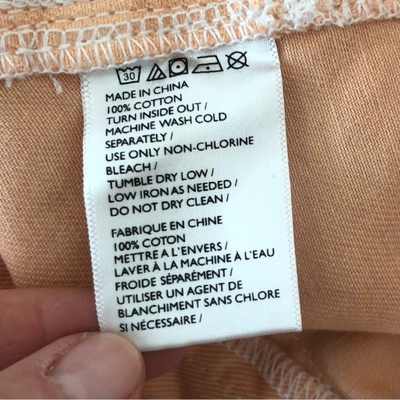 Urban Outfitters Peach Pocket Shorts 27 - Picture 6 of 6